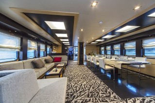 Sailing yacht NAVILUX -  Main Salon and Dining